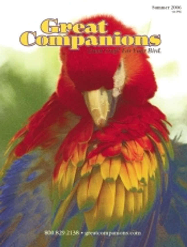 Great Companions - Bird Supplies Catalog Cover