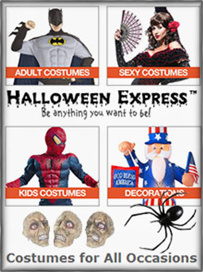 Halloween Express Catalog Cover