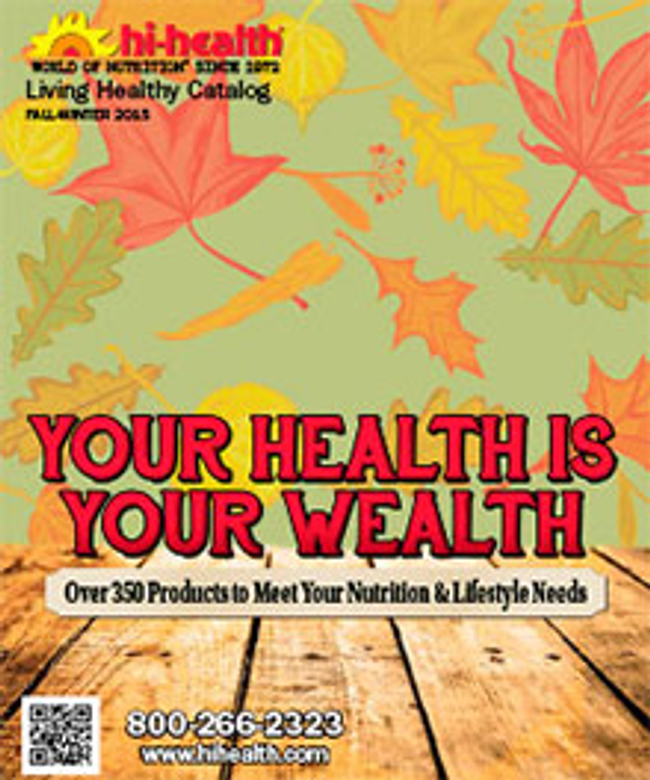 Hi-Health Catalog Cover