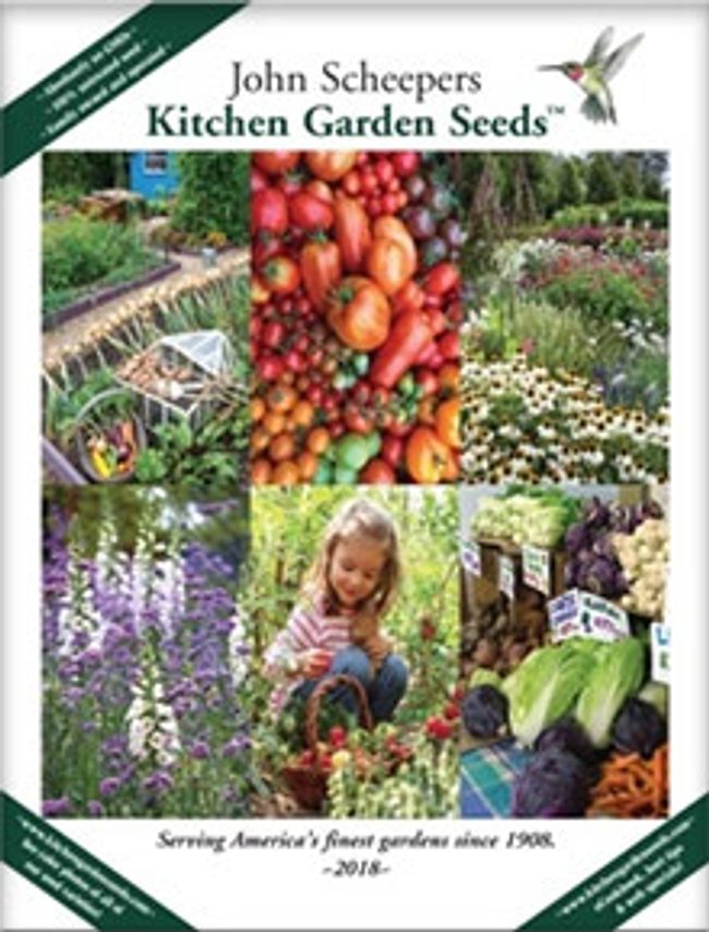 Kitchen Garden Seeds Catalog Cover