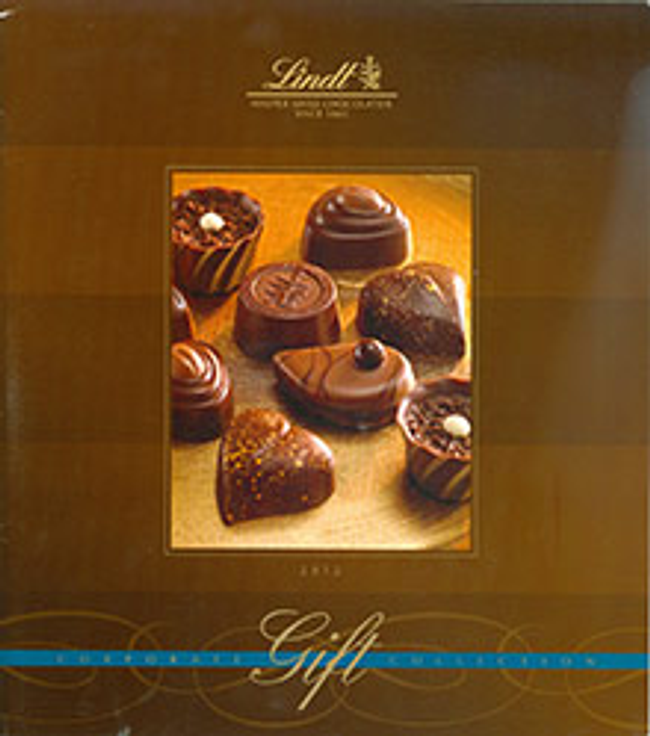 Lindt Chocolate B2B Catalog Cover