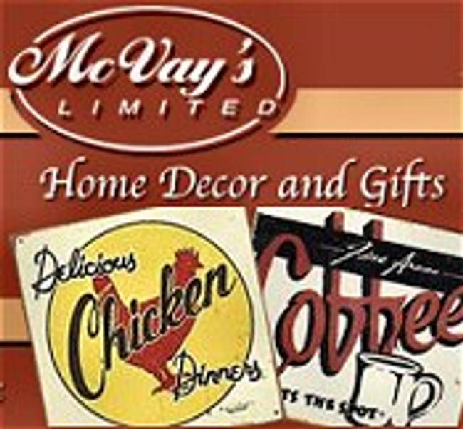 McVay's Limited Catalog Cover