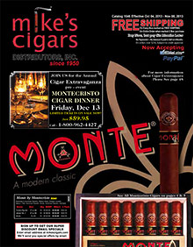 Request Mike’s Cigars Catalog