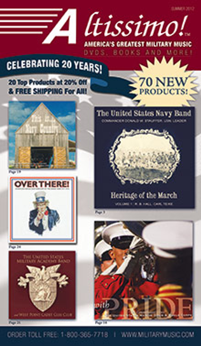 Military Music Catalog Cover