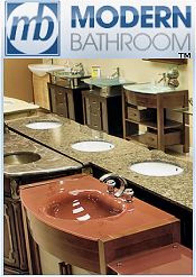 Modern Bathroom Catalog Cover