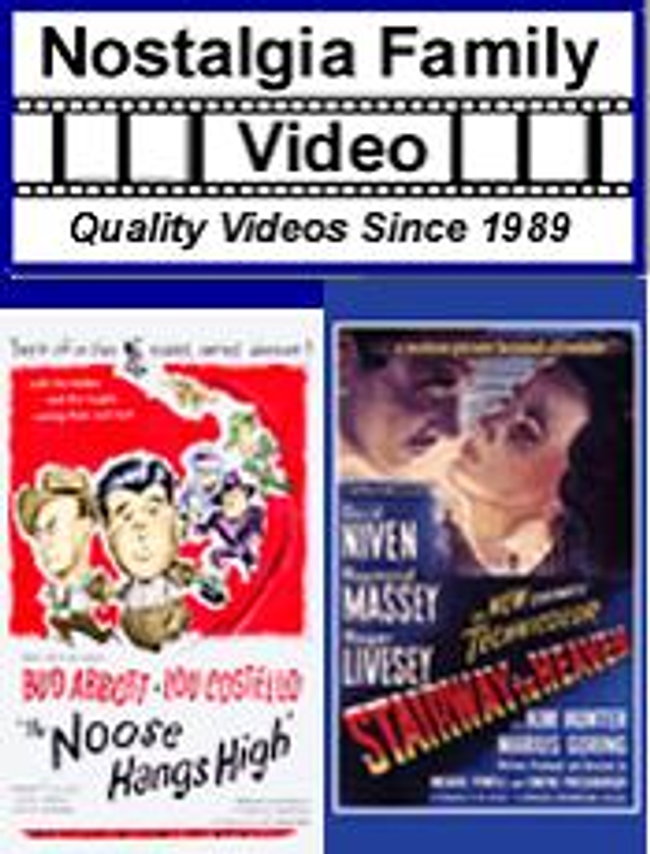 Nostalgia Video Catalog Cover