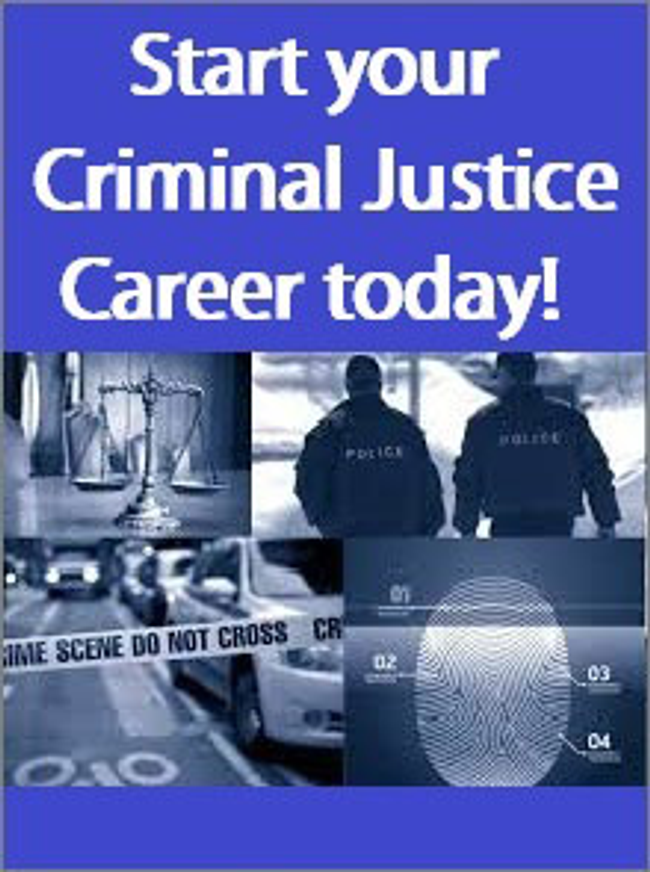 Criminal Justice Catalog Cover