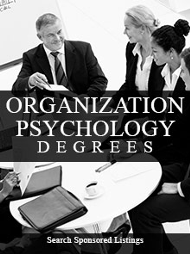 Organization Psychology Degrees Catalog Cover