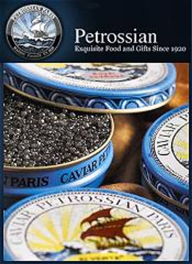 Petrossian Catalog Cover