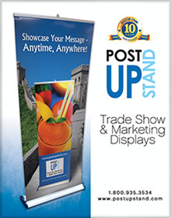 Post-Up Stand Catalog Cover