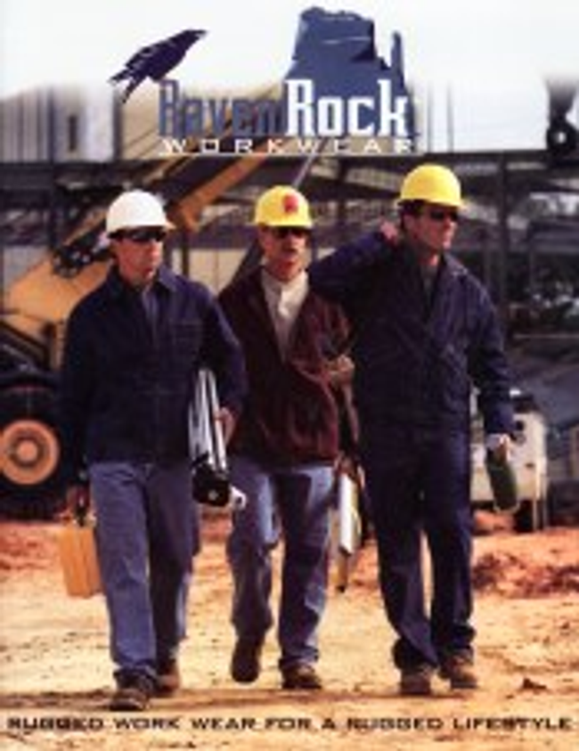 Raven Rock Workwear Catalog Cover