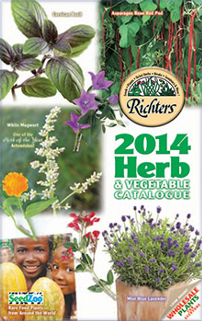 Richter's Herbs Catalog Cover