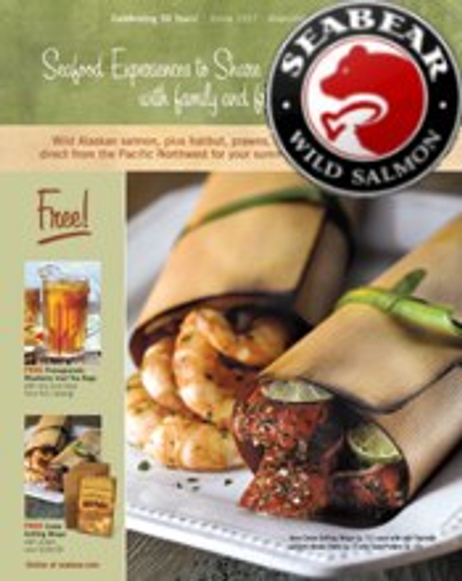 SeaBear Seafood Catalog Cover