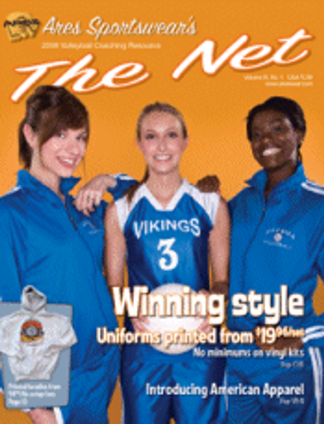 The Net - Volleyball by ARES Catalog Cover