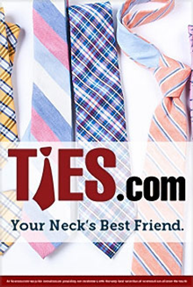 Ties.com Catalog Cover