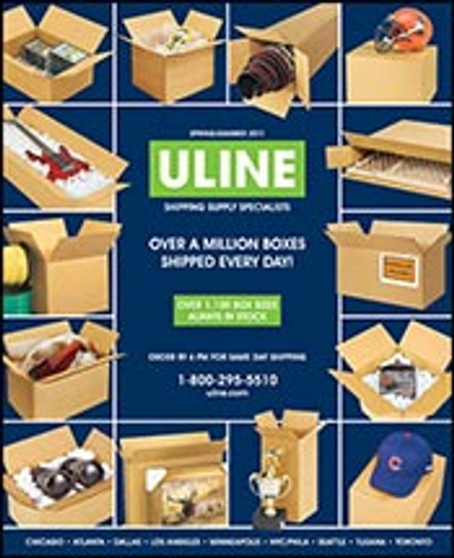 Uline Catalog Cover