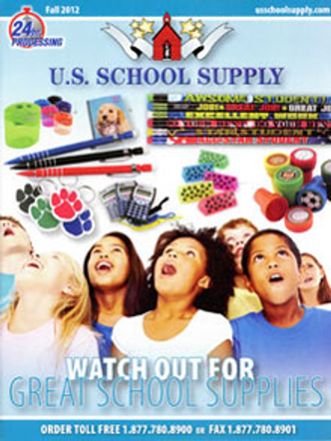U.S. School Supply Catalog Cover