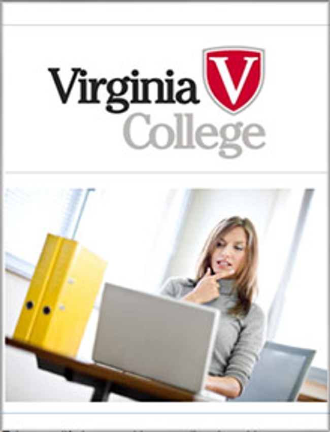Virginia College Catalog Cover