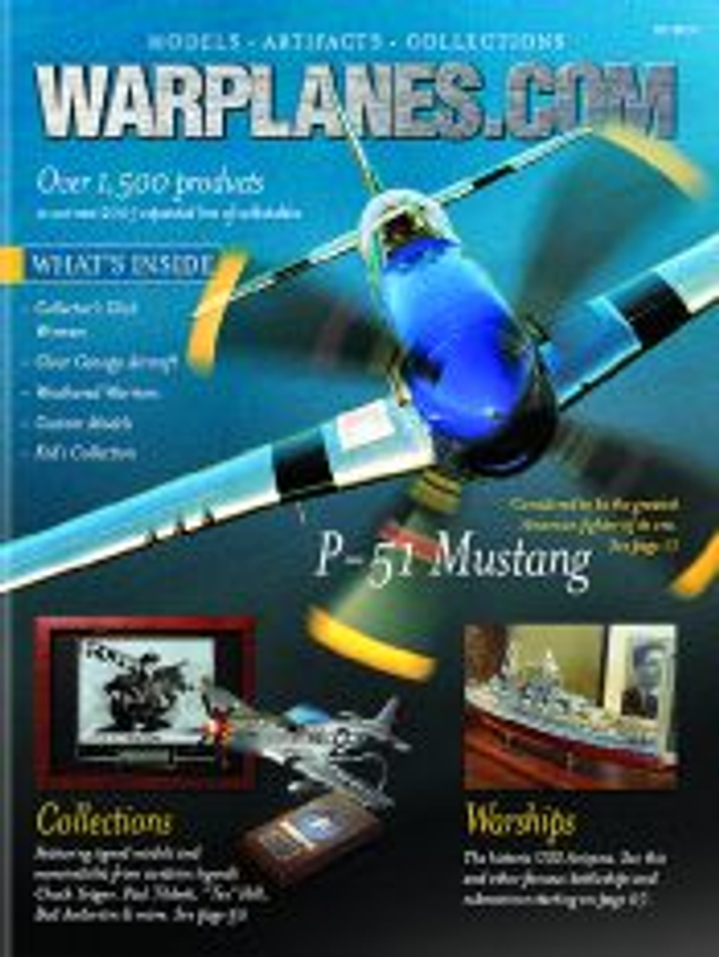 Warplanes.com Catalog Cover