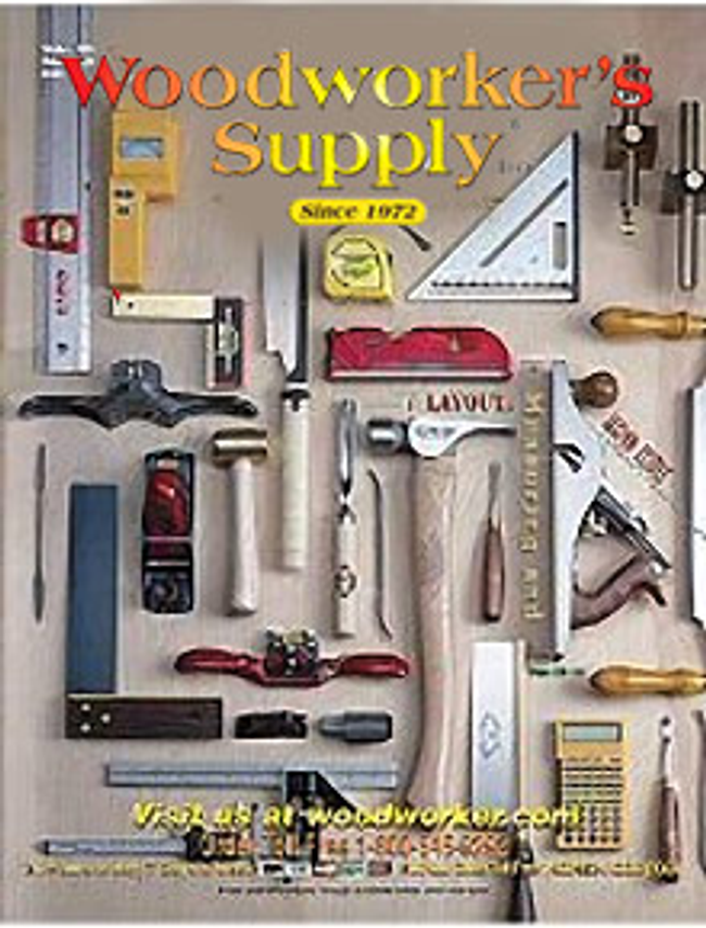 Woodworker's Catalog Cover