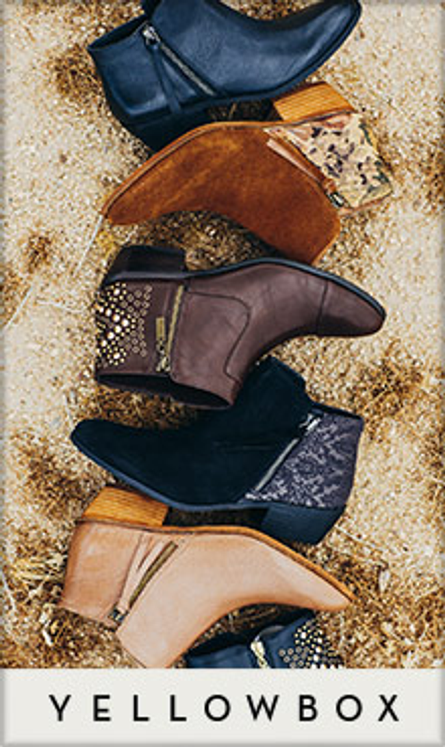 Request Yellow Box Footwear Catalog