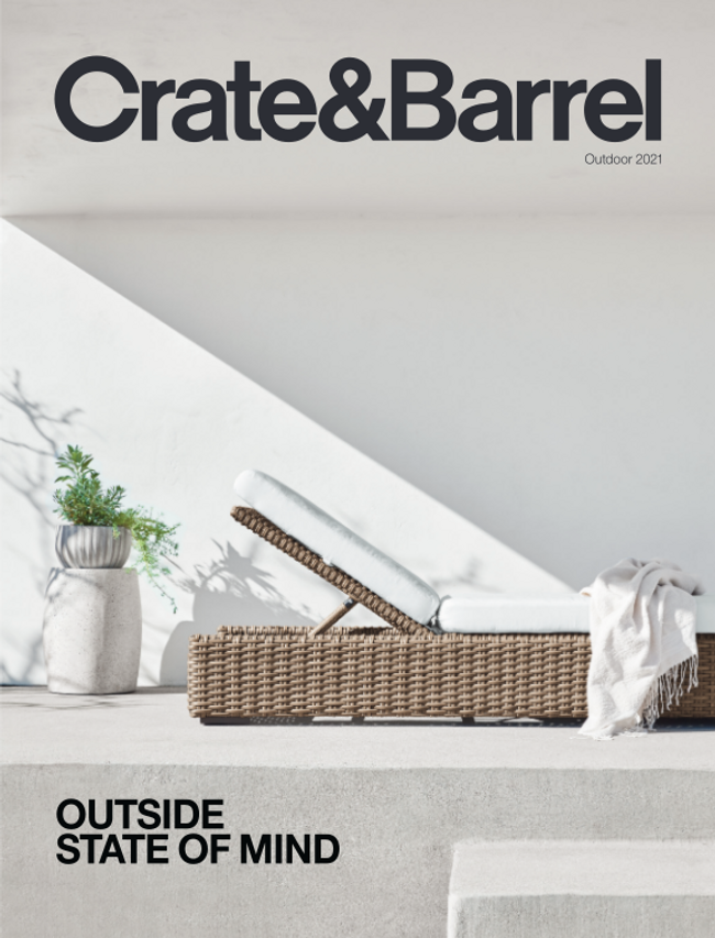 Crate & Barrel Catalog Cover