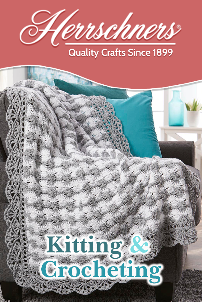 Herrschners - Knitting & Crocheting Catalog Cover
