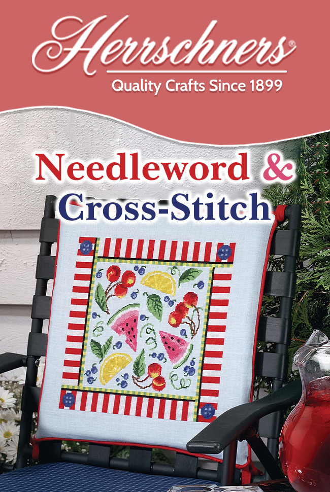 Herrschners - Needlework and Cross-Stitch Catalog Cover