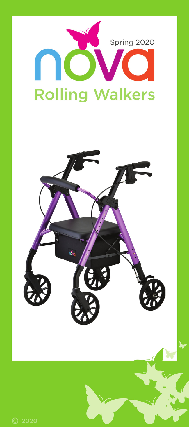 Nova Medical Rolling Walkers & Rollators Catalog Catalog Cover