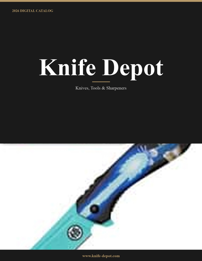 Knife Depot 2026 Catalog Catalog Cover