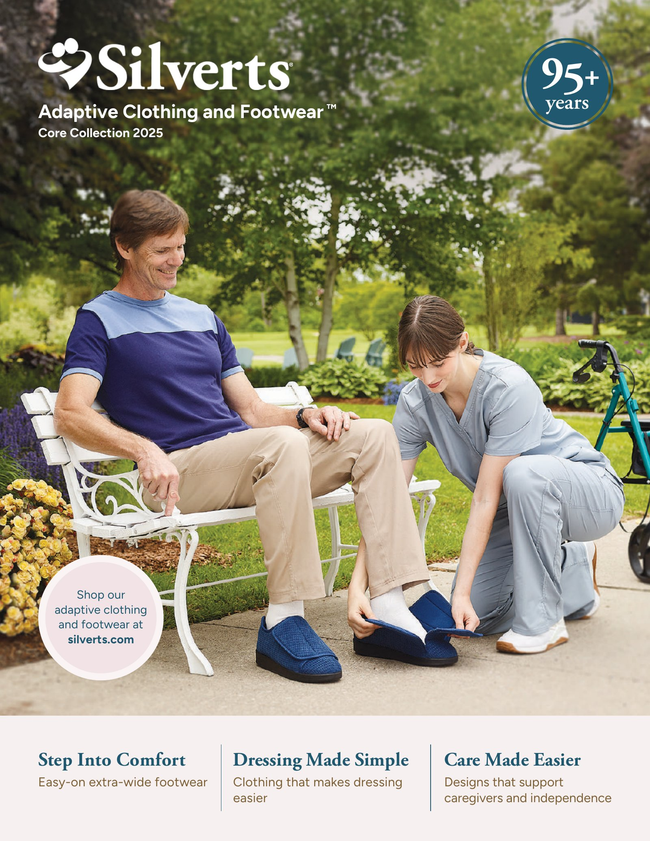 Silverts Fall/Winter 2026 Adaptive Clothing Catalog Catalog Cover