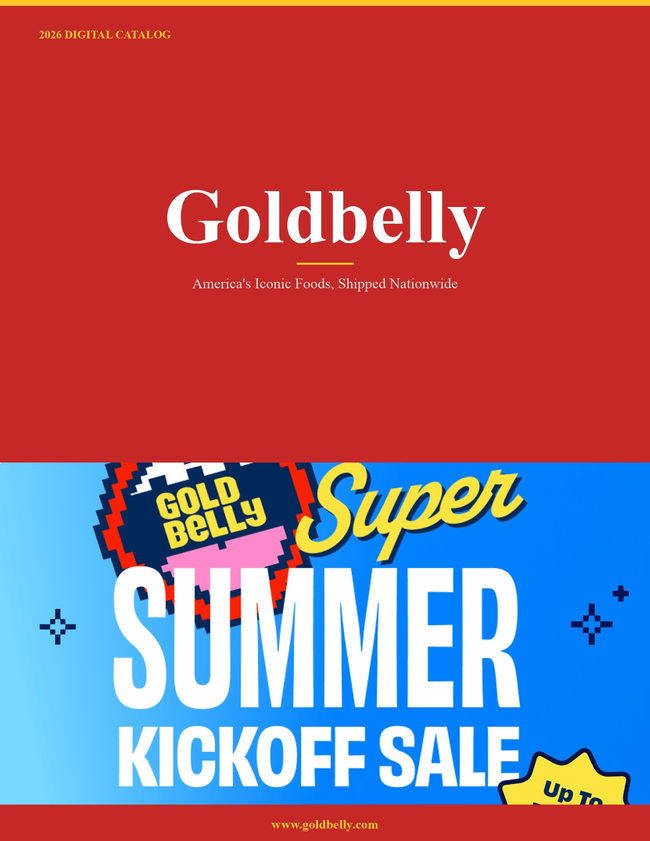 Goldbelly 2026 Catalog Catalog Cover