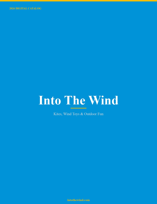 Into The Wind 2026 Catalog Catalog Cover