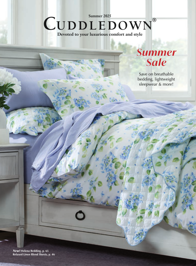 Cuddledown Catalog Cover