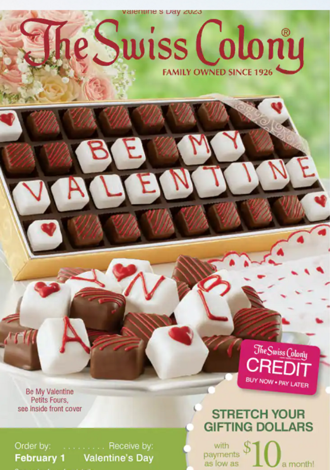 Free Catalog Swiss Colony 2023 Mail Order Catalog Request