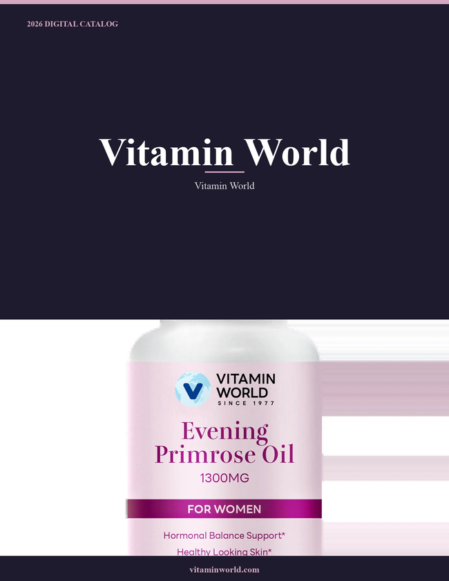 Vitamin World 2026 Catalog Catalog Cover