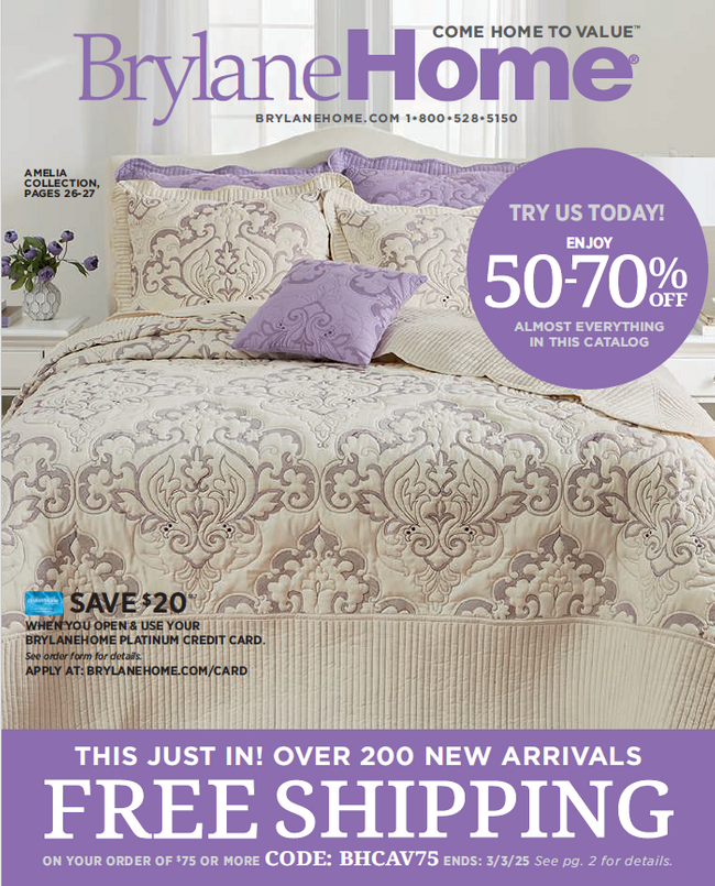 Brylane Home Catalog Cover