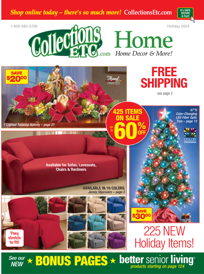 Request a Free 2024 Collections Etc. Home Decor and Houseware Mail