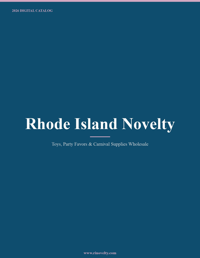 Rhode Island Novelty 2026 Catalog Catalog Cover