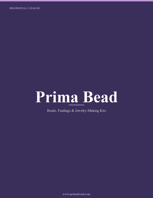 Prima Bead 2026 Catalog Catalog Cover