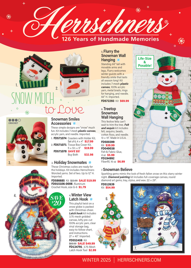 Herrschners - Christmas/Holiday Catalog Cover