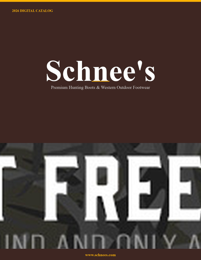 Schnee's 2026 Catalog Catalog Cover