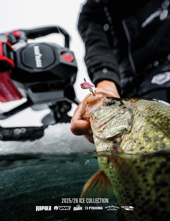 Rapala Ice Fishing 2025-26 Catalog Catalog Cover