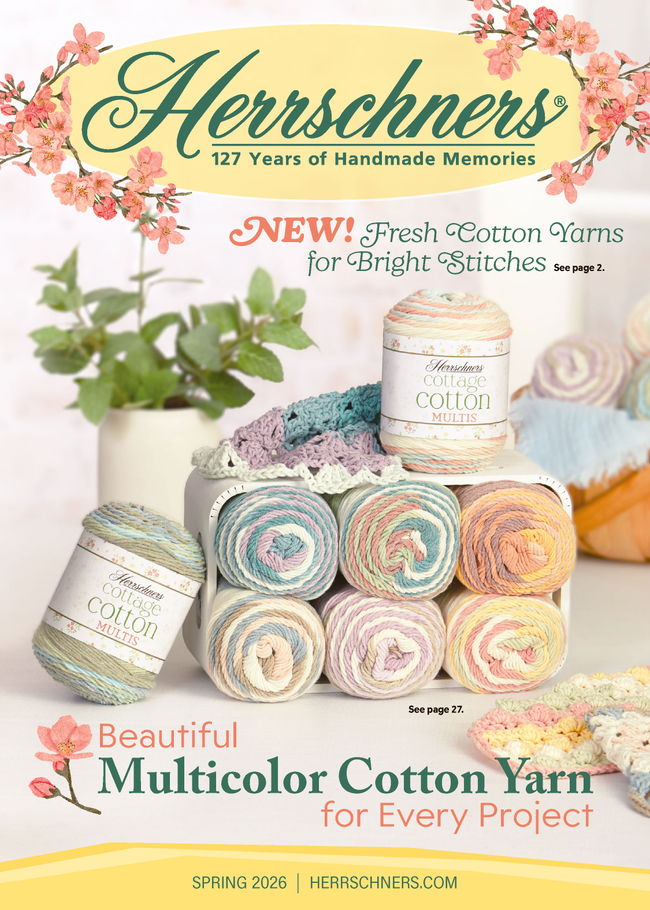 Herrschners - Knitting & Crocheting Catalog Cover