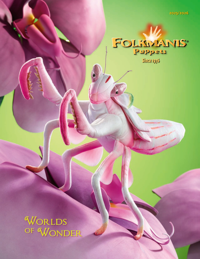 Folkmanis Puppets 2025-2026 Catalog Catalog Cover