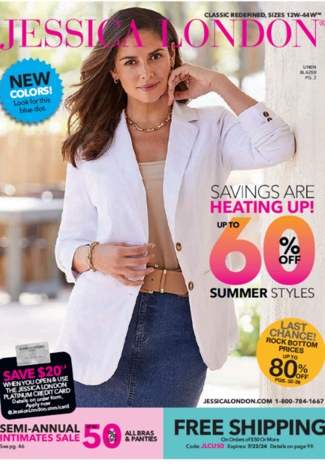 Jessica London ® Catalog Cover