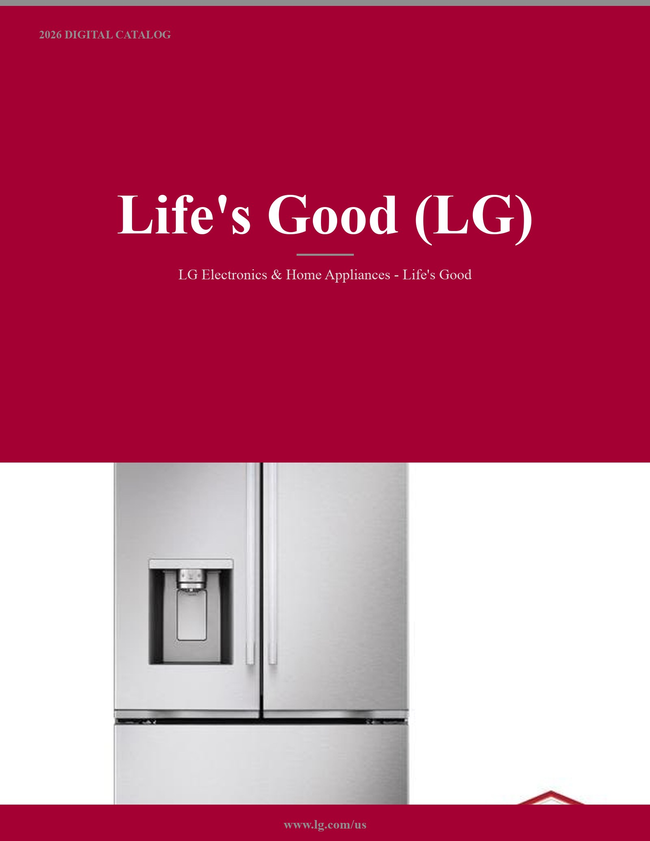 Life's Good (LG) 2026 Catalog Catalog Cover