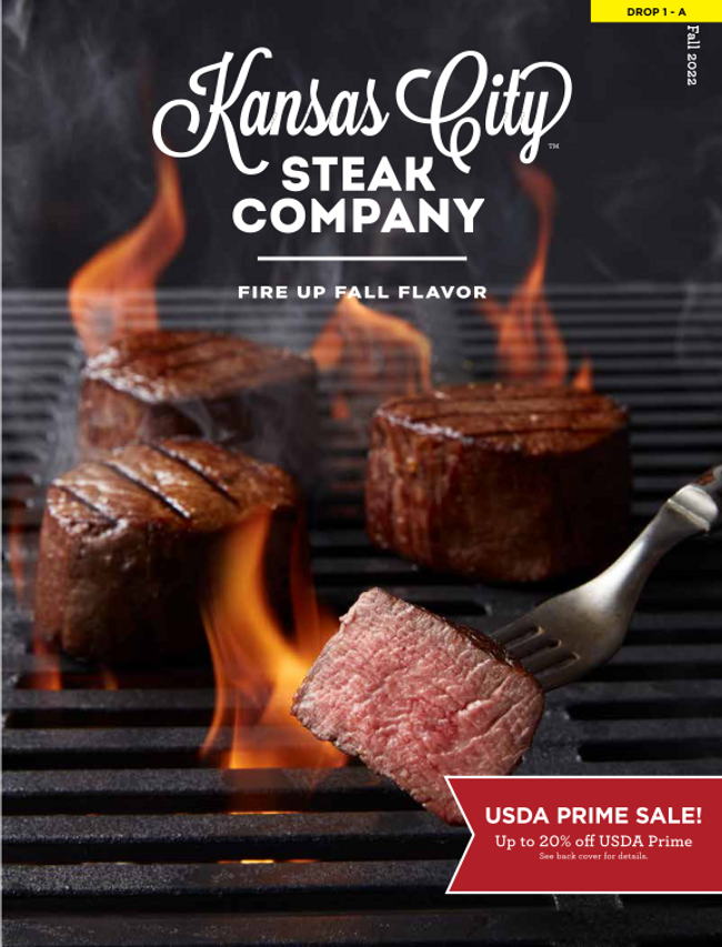 Kansas City Steak Catalog Cover