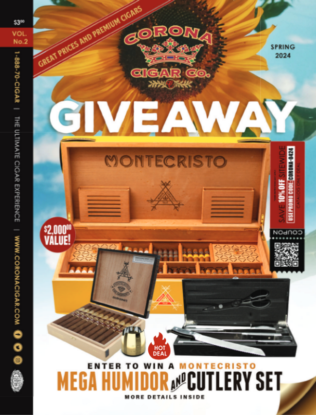 Corona Cigar Catalog Cover