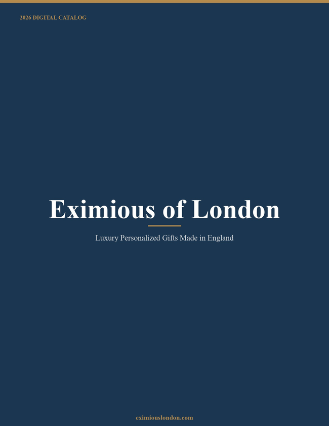 Eximious of London 2026 Catalog Catalog Cover